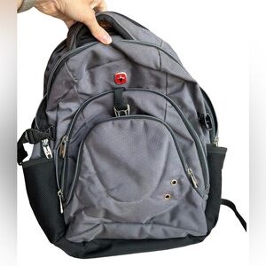 Swiss gear black classic backpack gender neutral